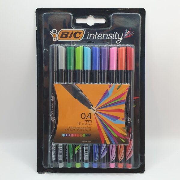 Marcador Punto fino Fashion Intensity Bic 10pz